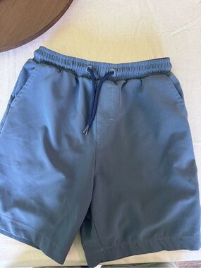 Vineyard Vines Blue Drawstring Waist Shorts with  Whale Logo